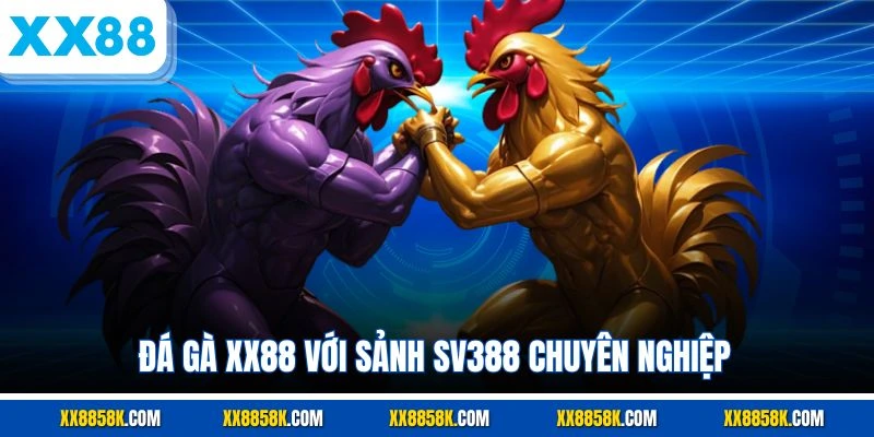Đá gà XX88 với sảnh SV388 chuyên nghiệp