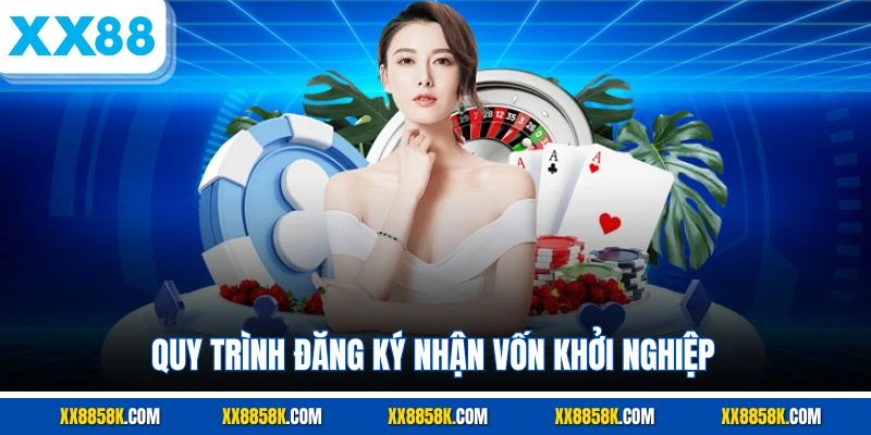 Quy trình đăng ký nhận vốn khởi nghiệp